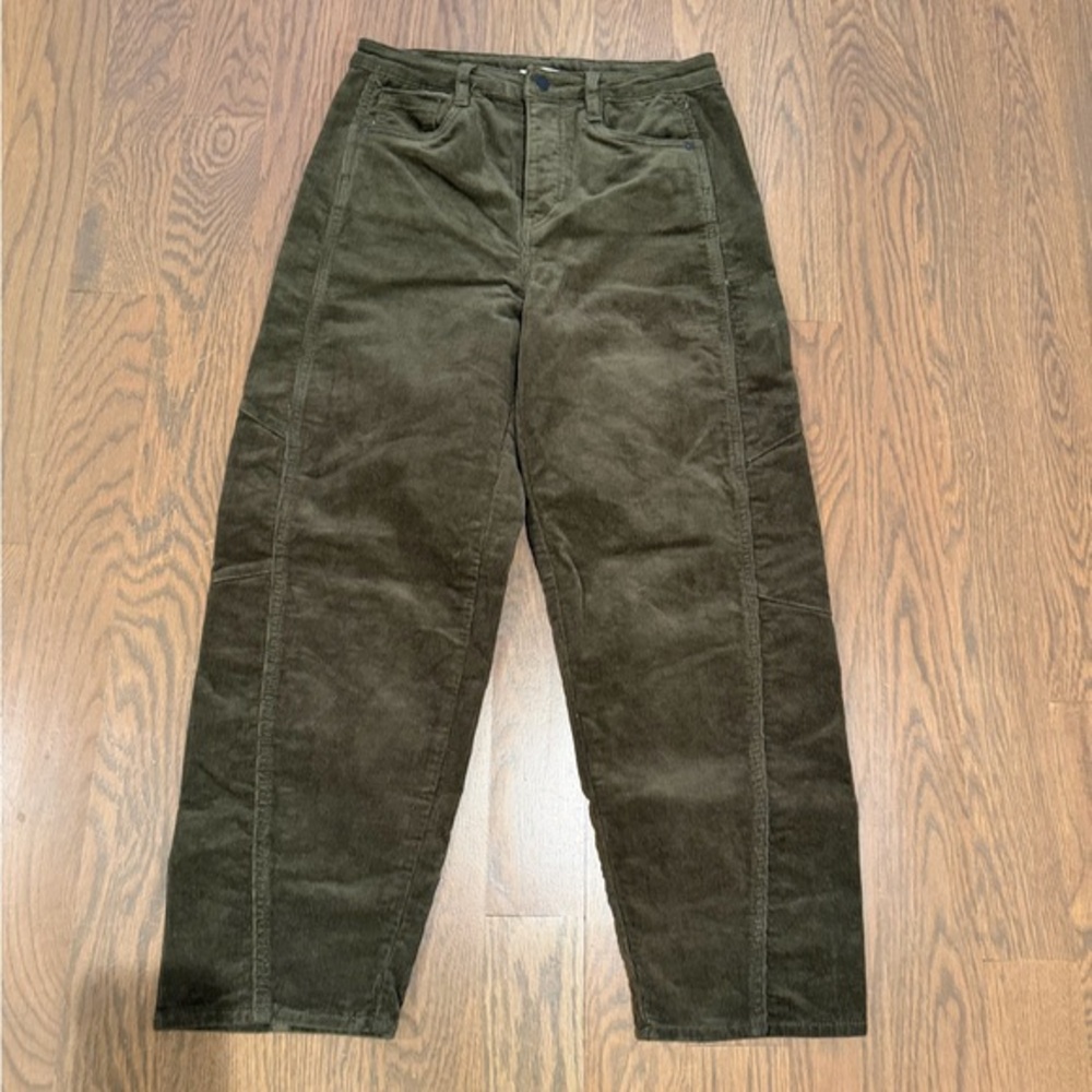 HABITUAL EVIE CORDUROY BARREL size 4 / 27 green